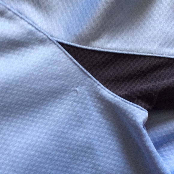 Carolina blue and navy antiperspirant top - Picture 7 of 8